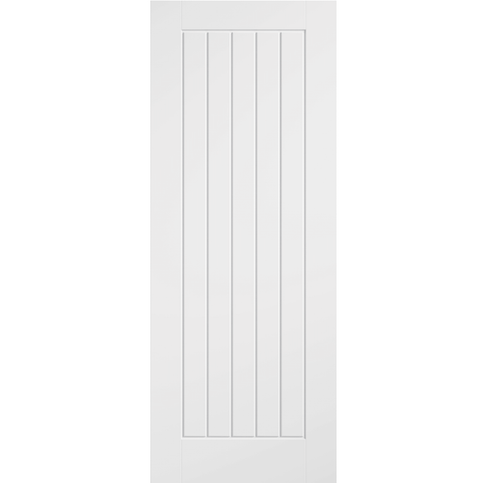 LPD White Moulded Smooth Cottage FD30 Internal Fire Door