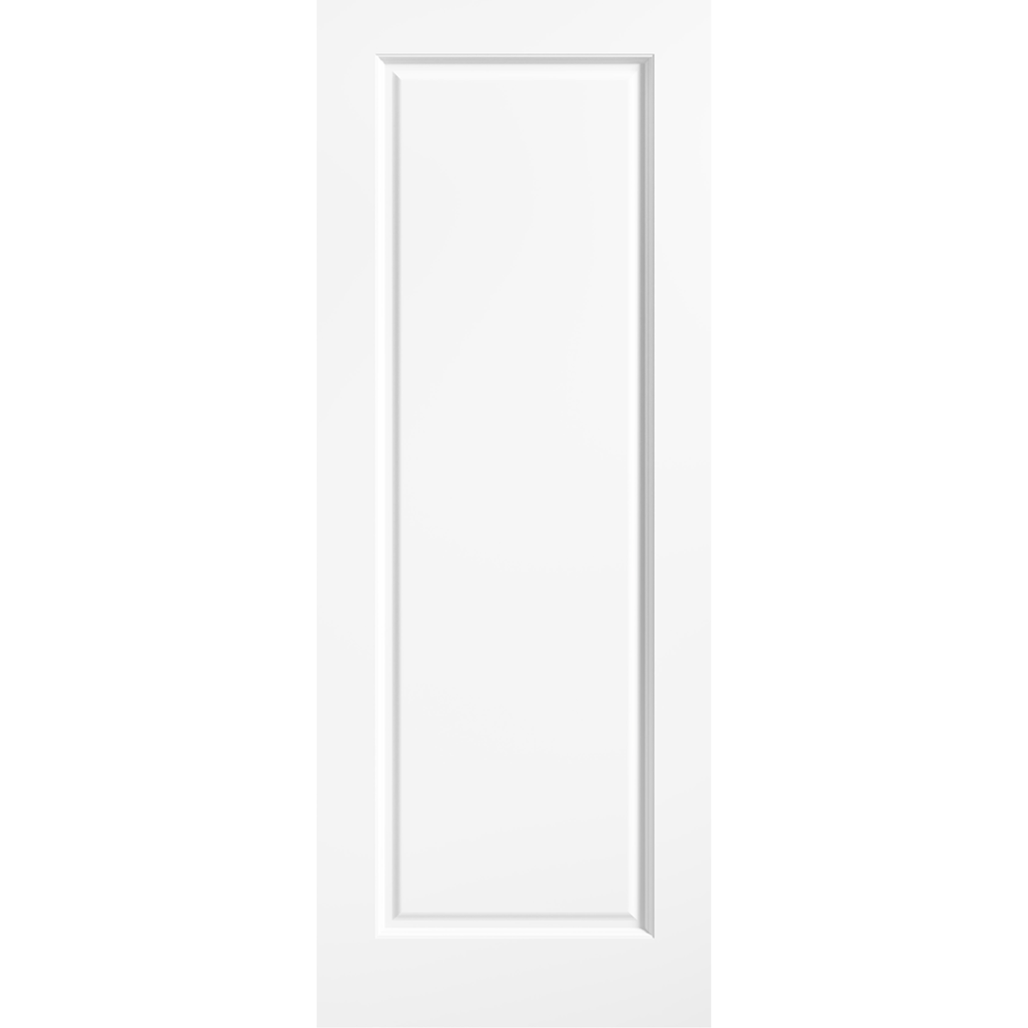 LPD White Smooth 1 Panel Internal Door