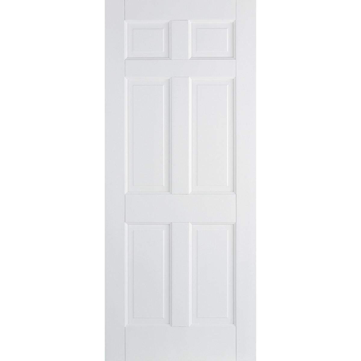 LPD White Moulded Smooth 6P Internal Door