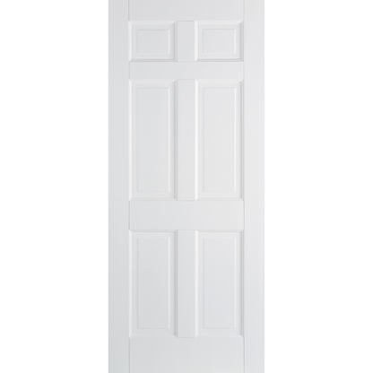 LPD White Moulded Smooth 6P Internal Door