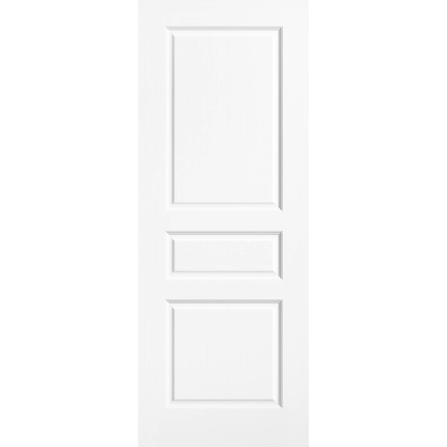 LPD White Textured 3 Panel Internal Door