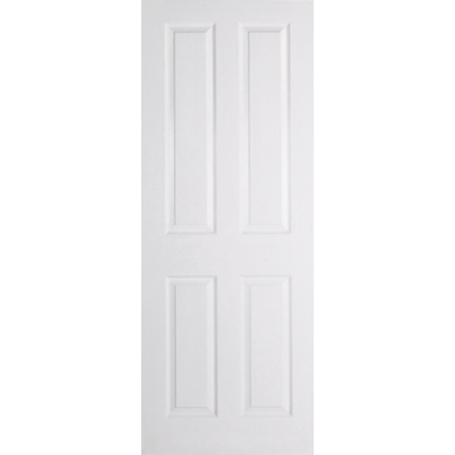 LPD White Moulded Textured 4 Panel FD30 Internal Fire Door