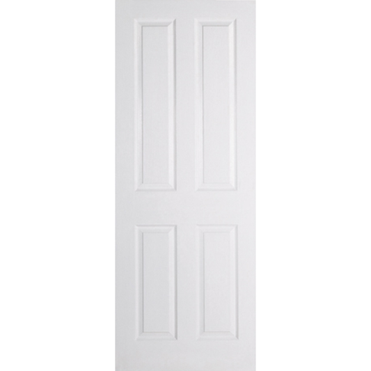 LPD White Moulded Textured 4 Panel FD30 Internal Fire Door