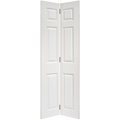 LPD White Primed Textured Regency Bi-fold Internal Door