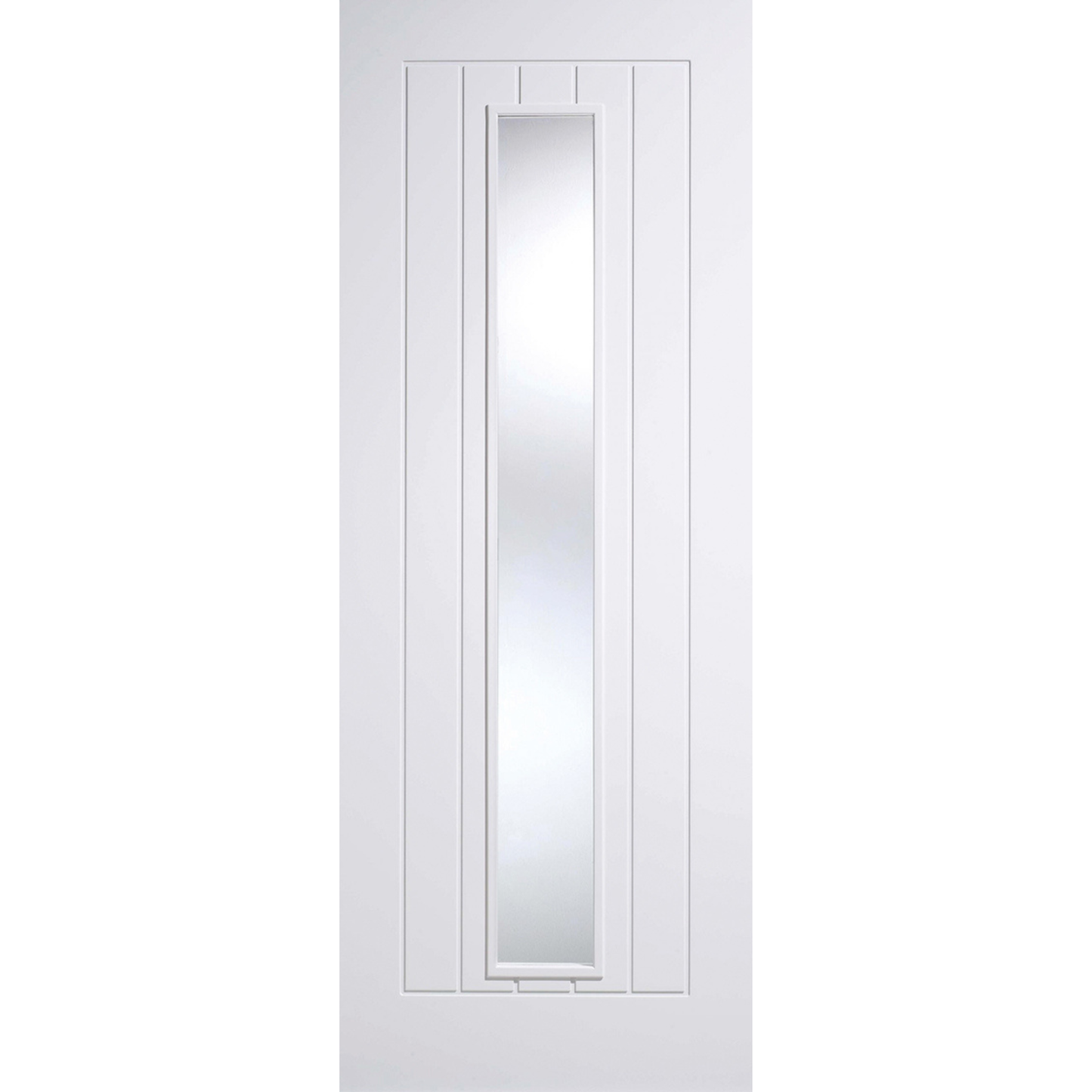 LPD White Primed Mexicano Glazed Internal Door