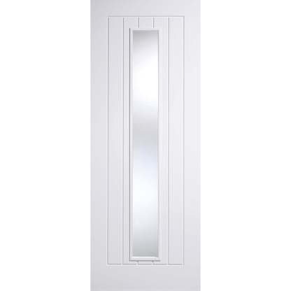LPD White Primed Mexicano Glazed Internal Door