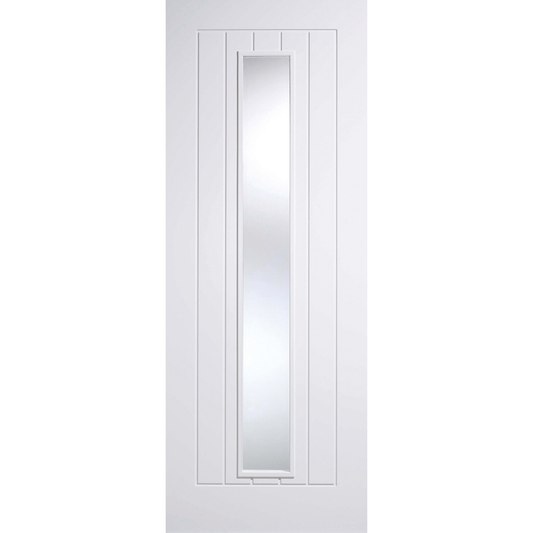 LPD White Primed Mexicano Glazed Internal Door