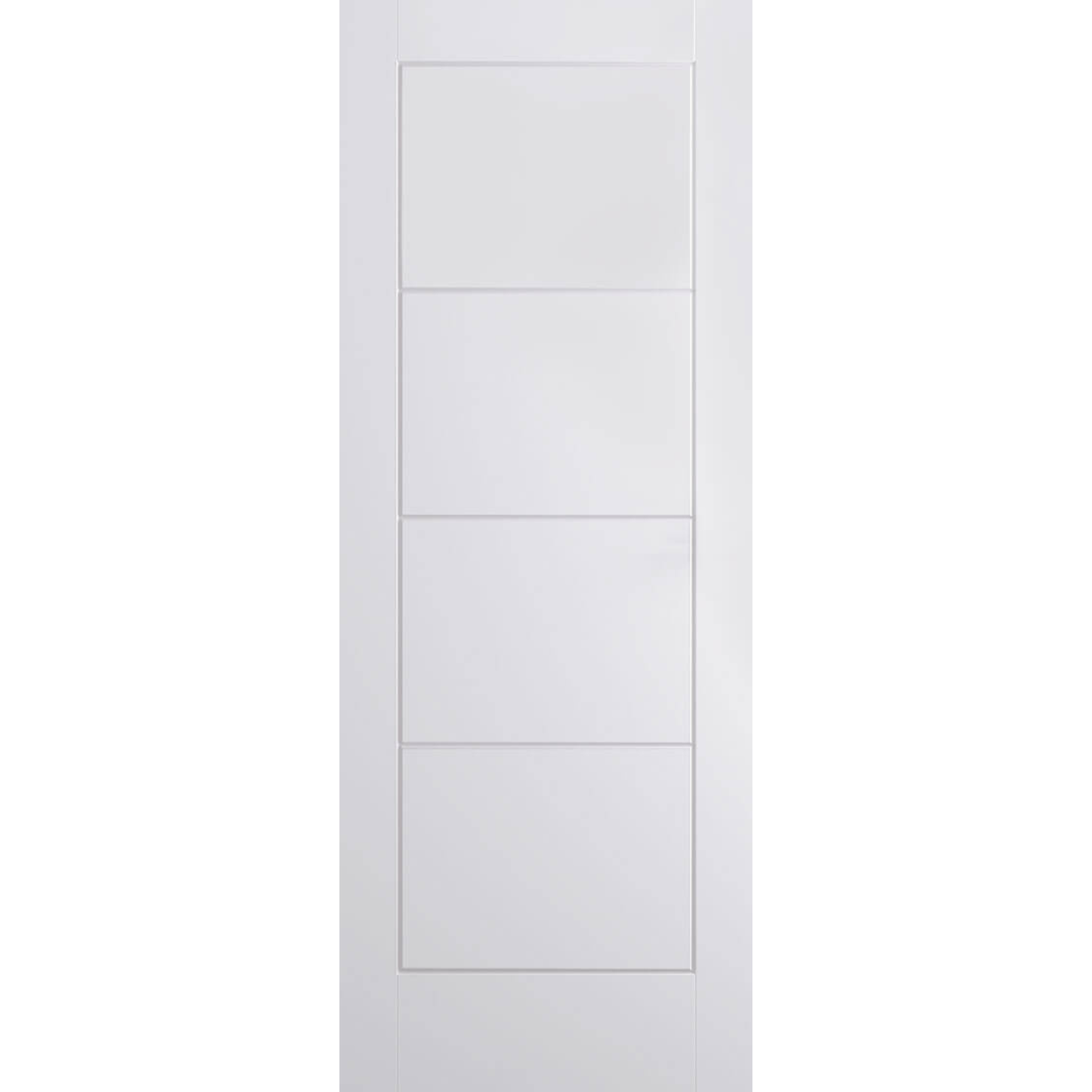 LPD White Primed Moulded Ladder FD30 Internal Fire Door