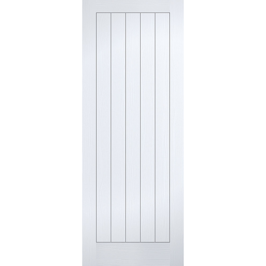 LPD White Moulded Textured 5P Internal Fire Door
