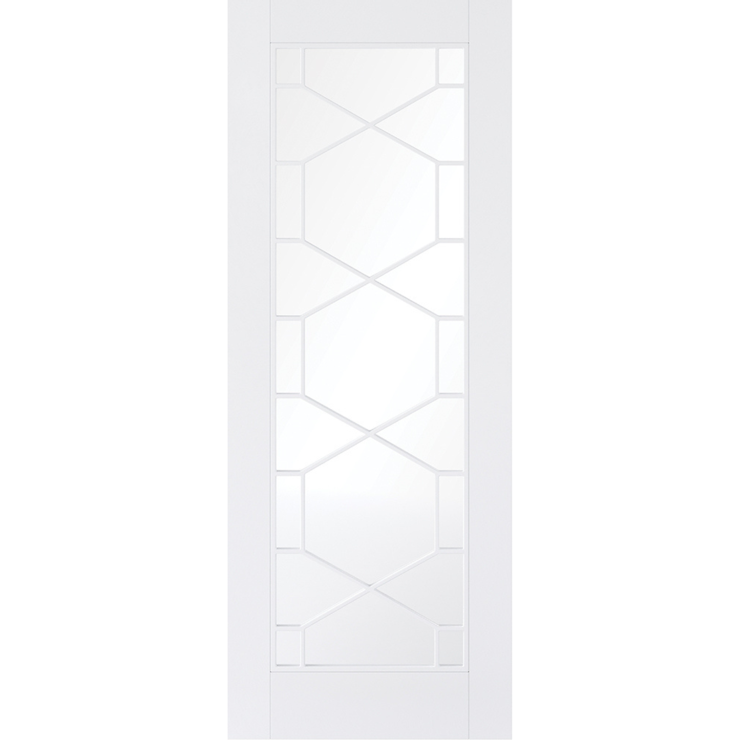 LPD White Primed Orly Glazed Internal Door