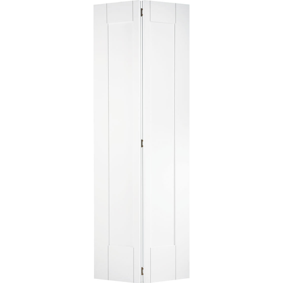 LPD White Primed Shaker 1P Bi-fold Internal Door