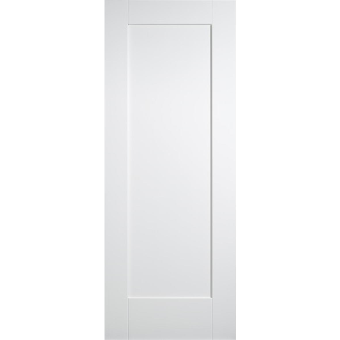 Primed Shaker 1 Panel Internal Door