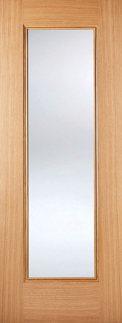 LPD Prefinished Oak Eindhoven Glazed Internal Door