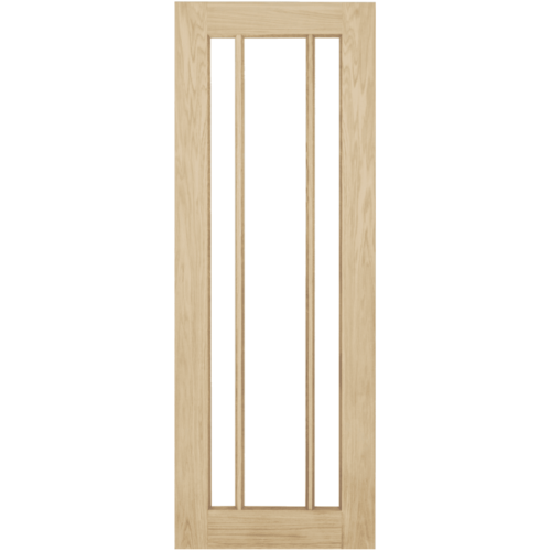 Oak Langdale Clear Glass Internal Door