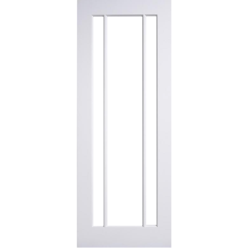 White Langdale Clear Internal Door