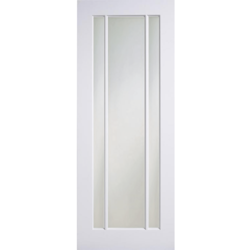White Langdale Frosted Internal Door
